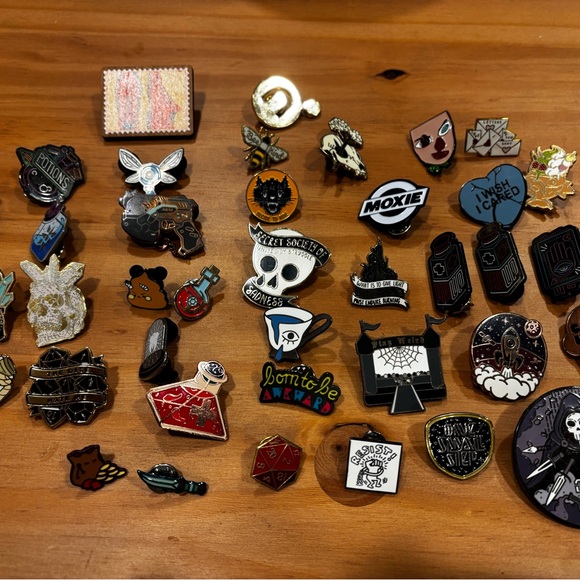 Assorted Enamel Pin Collection - Picture 1 of 4